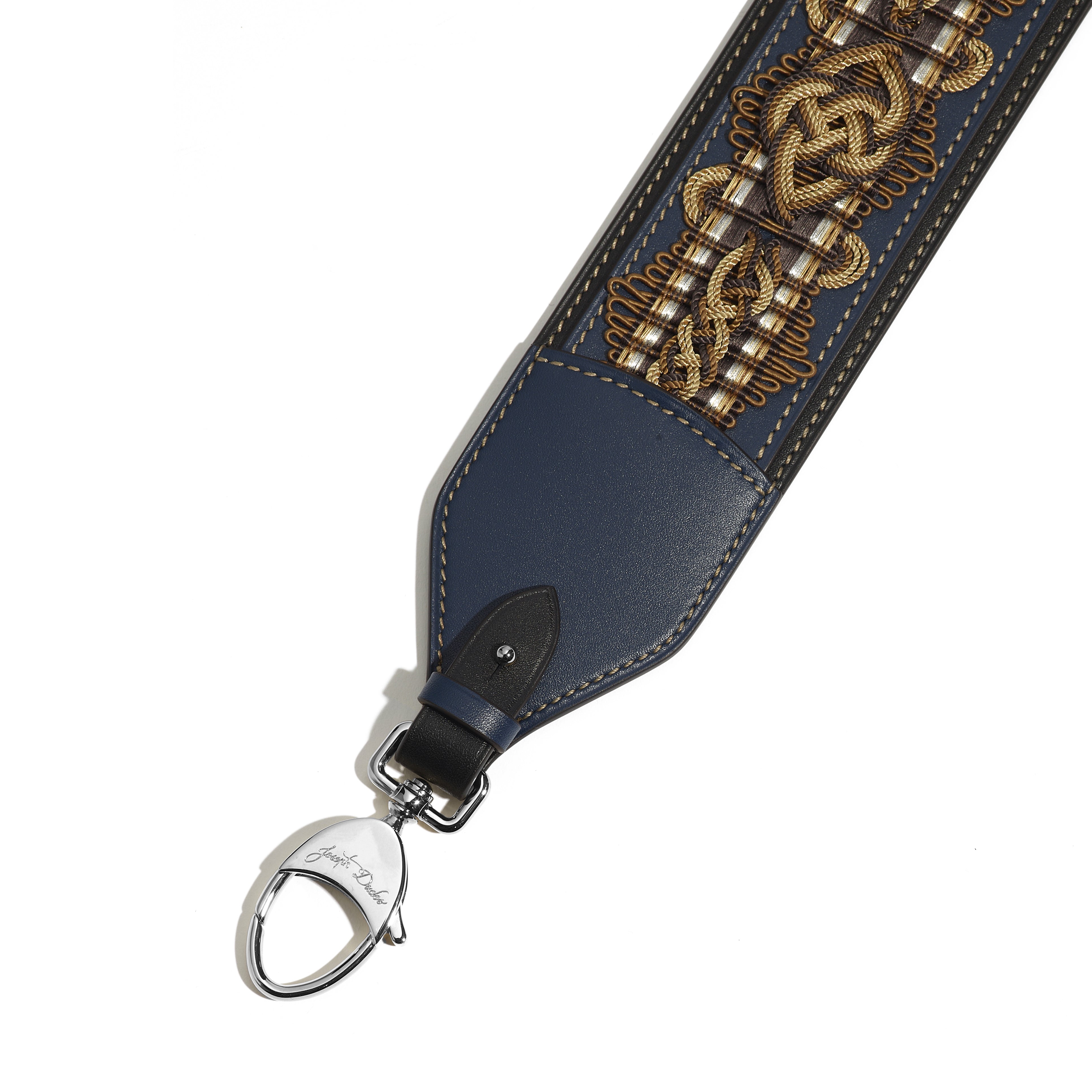 Bandoulière Passementerie Diderot en cuir Héritage Occitan