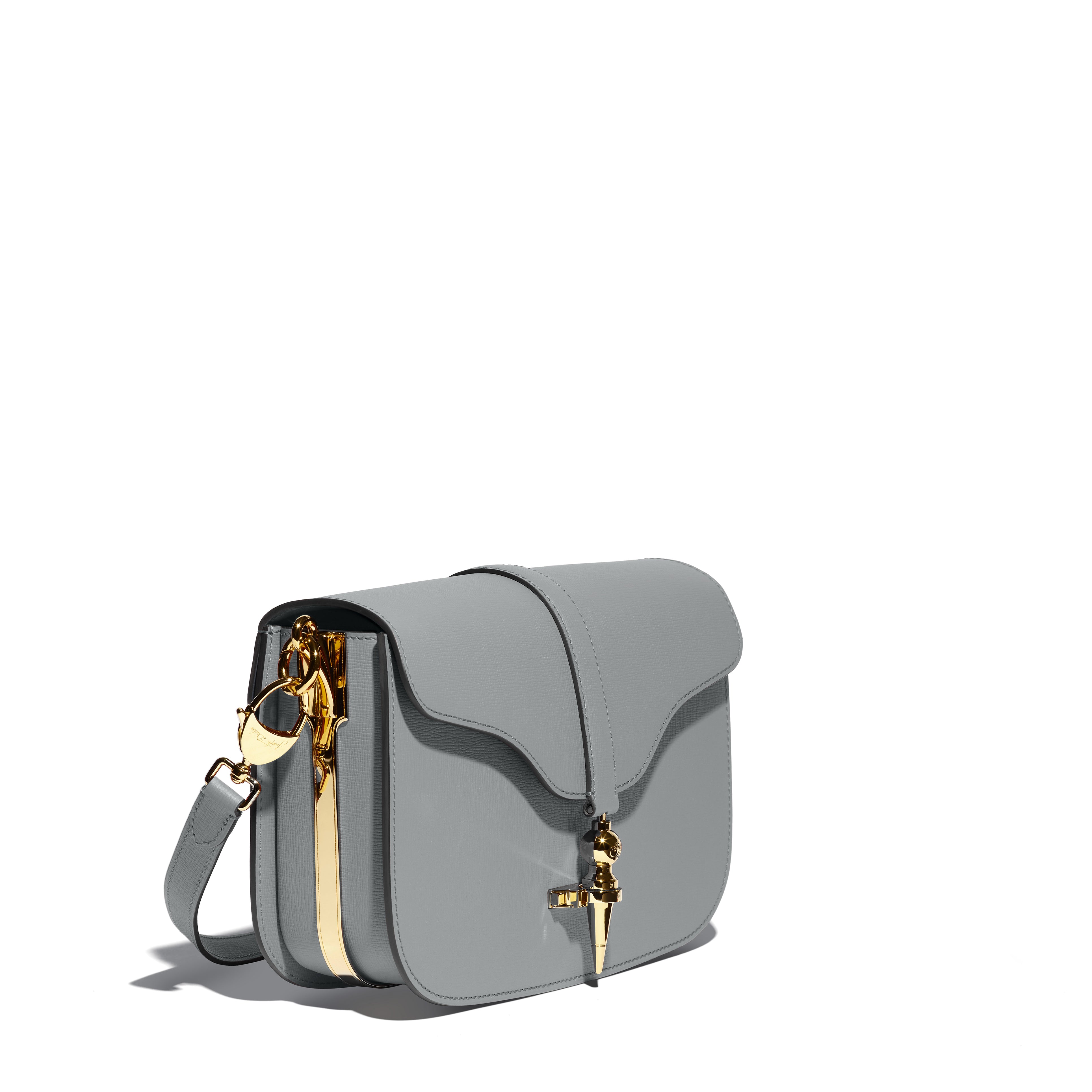 Besace Diane en cuir Tempo Souris