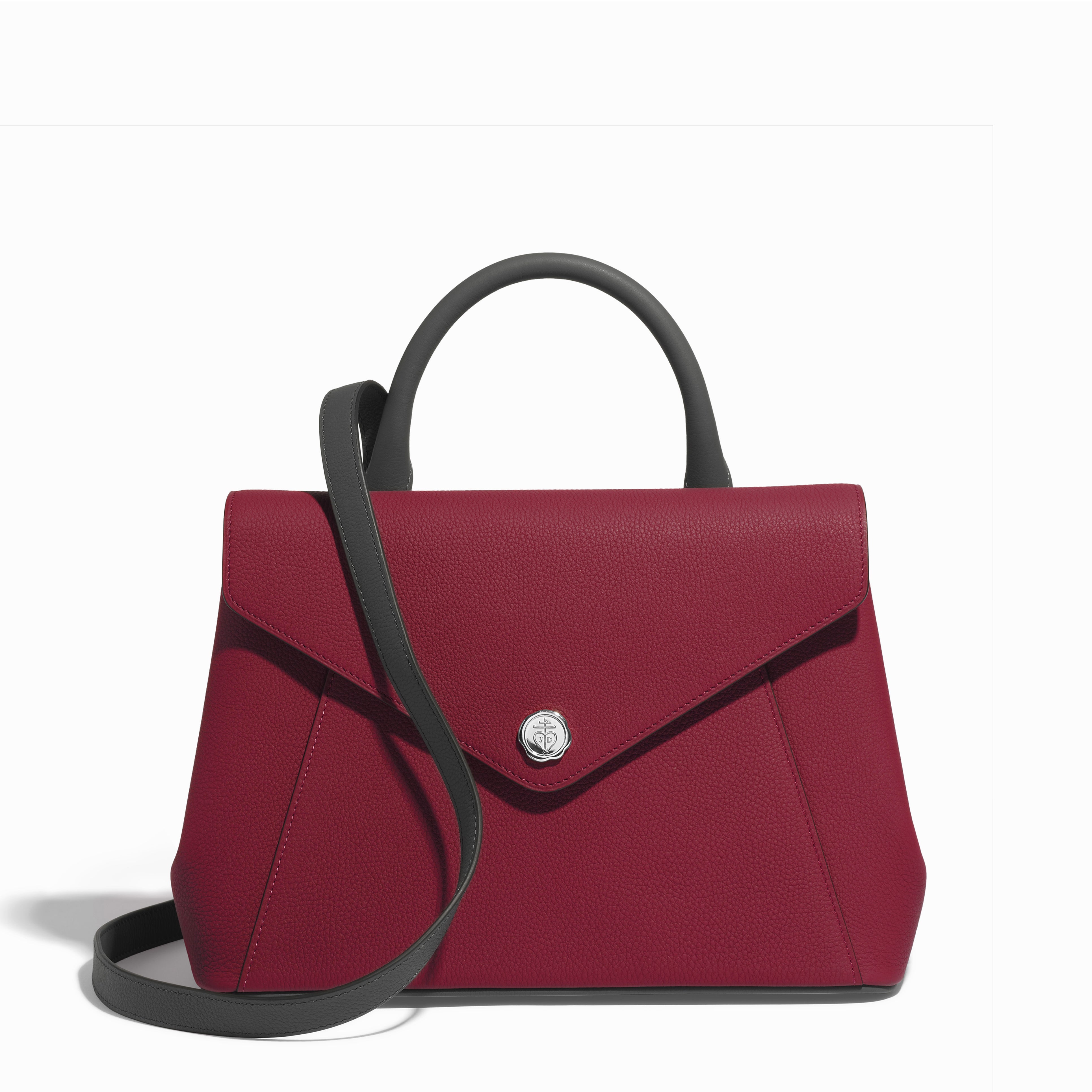 Fontélie Bag in Aubergine Concerto leather