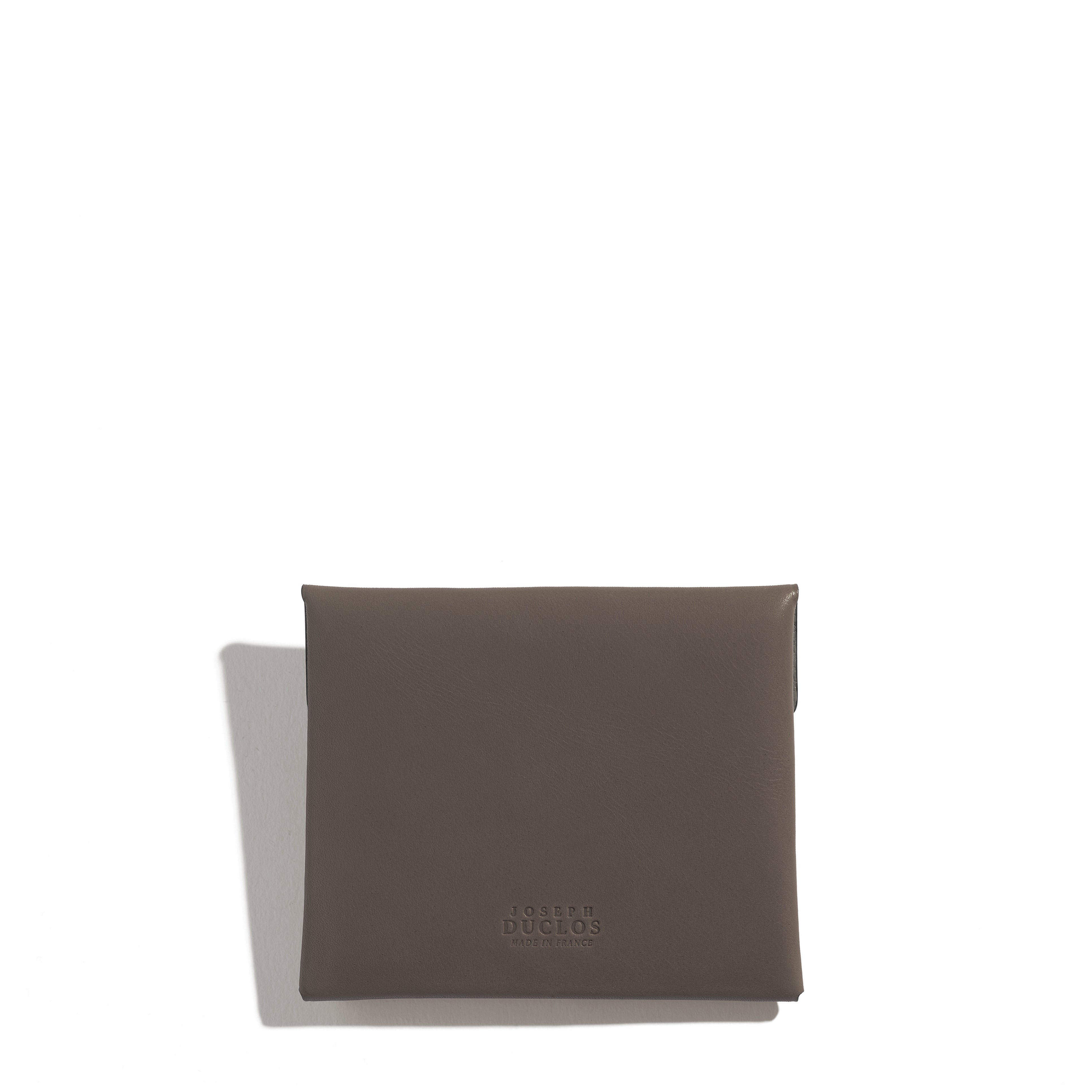 Pochette Saint-Clair Pliage en cuir Héritage Ardoise