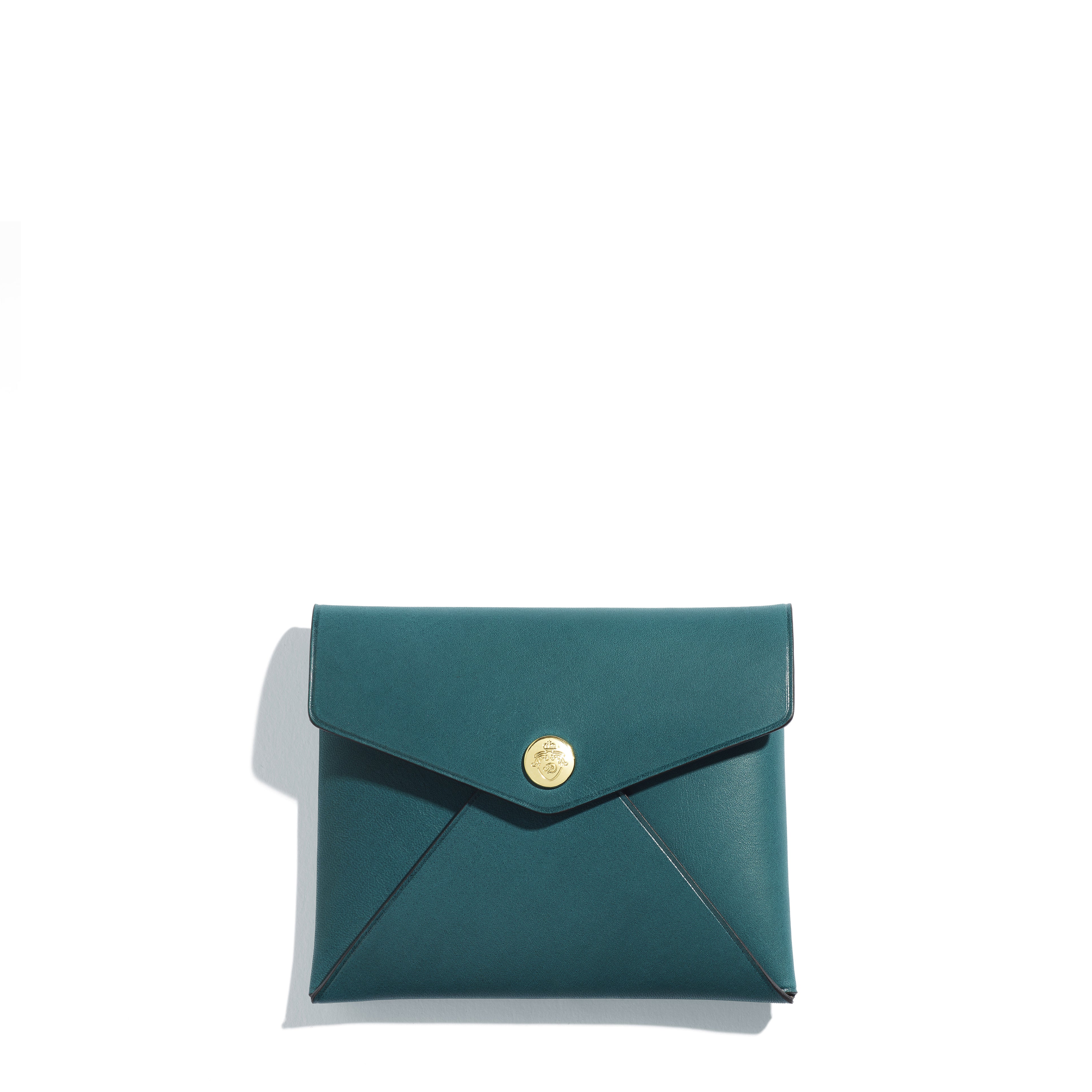 Pochette Saint-Clair Pliage en cuir Héritage Nénuphar