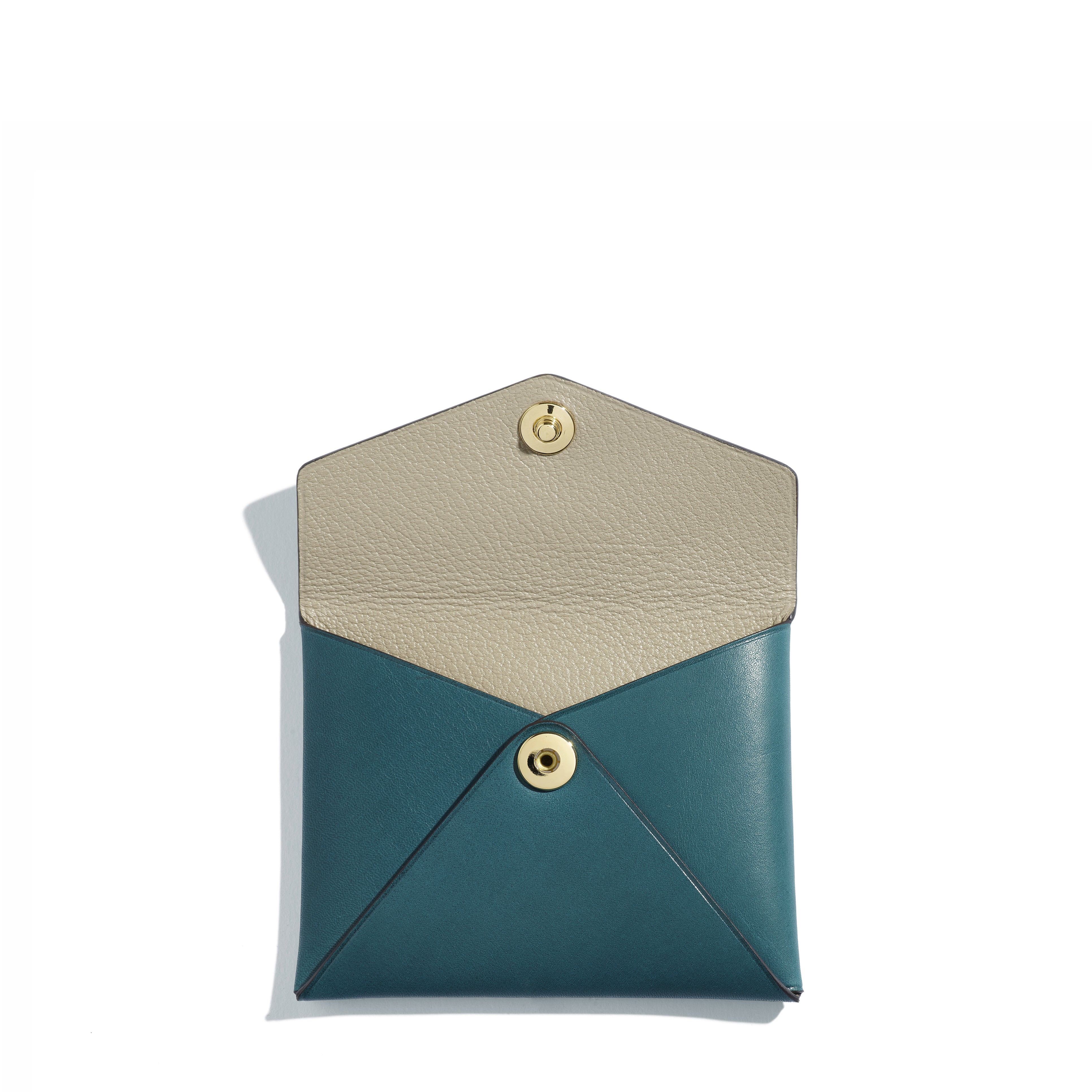 Saint-Clair Envelope Clutch Pliage in Nénuphar Héritage leather
