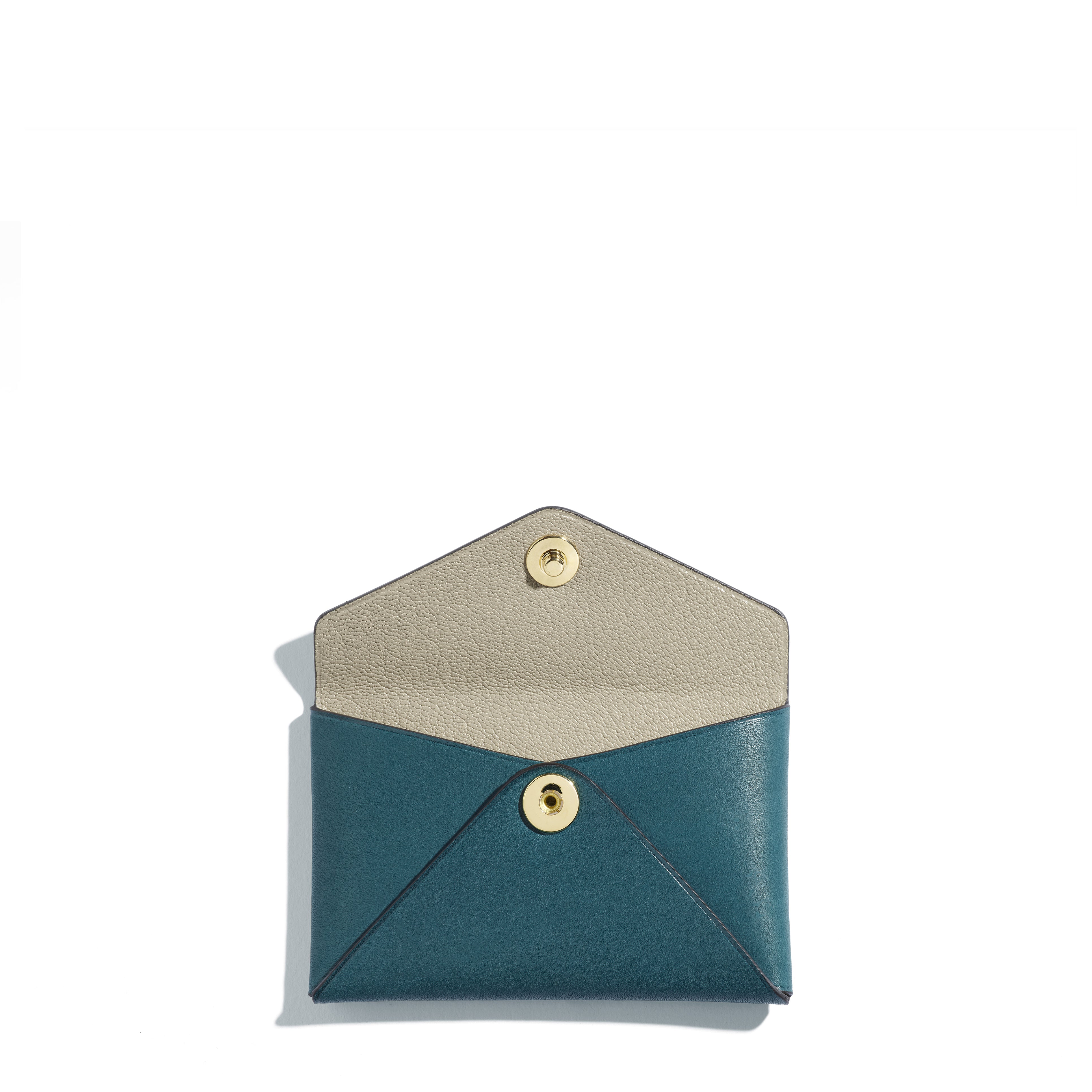 Saint-Clair Cardholder Pliage in Nénuphar Héritage leather