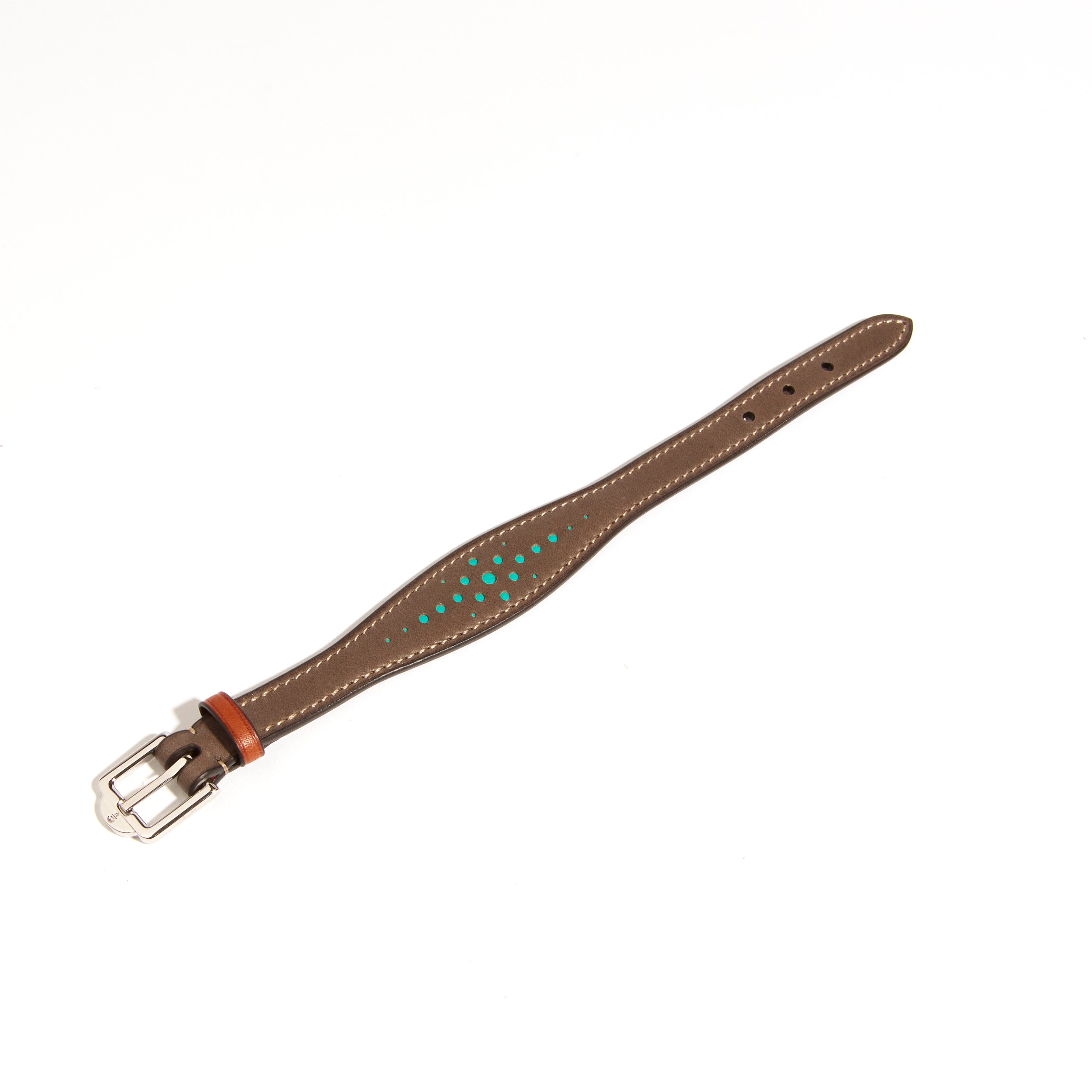 Bracelet Saint-Clair Cuir Héritage Ogive