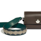 Bandoulière Passementerie Tanit BA en cuir Héritage Nénuphar - Édition Limitée à 8 exemplaires