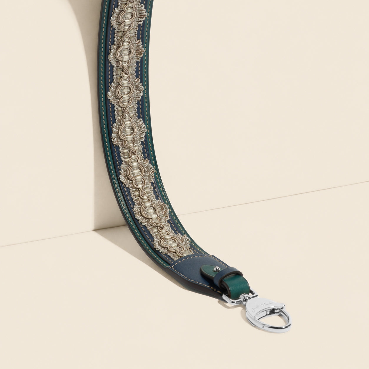 Tanit BA Passementerie Strap in Nénuphar Héritage leather - Edition limited to 8 copies