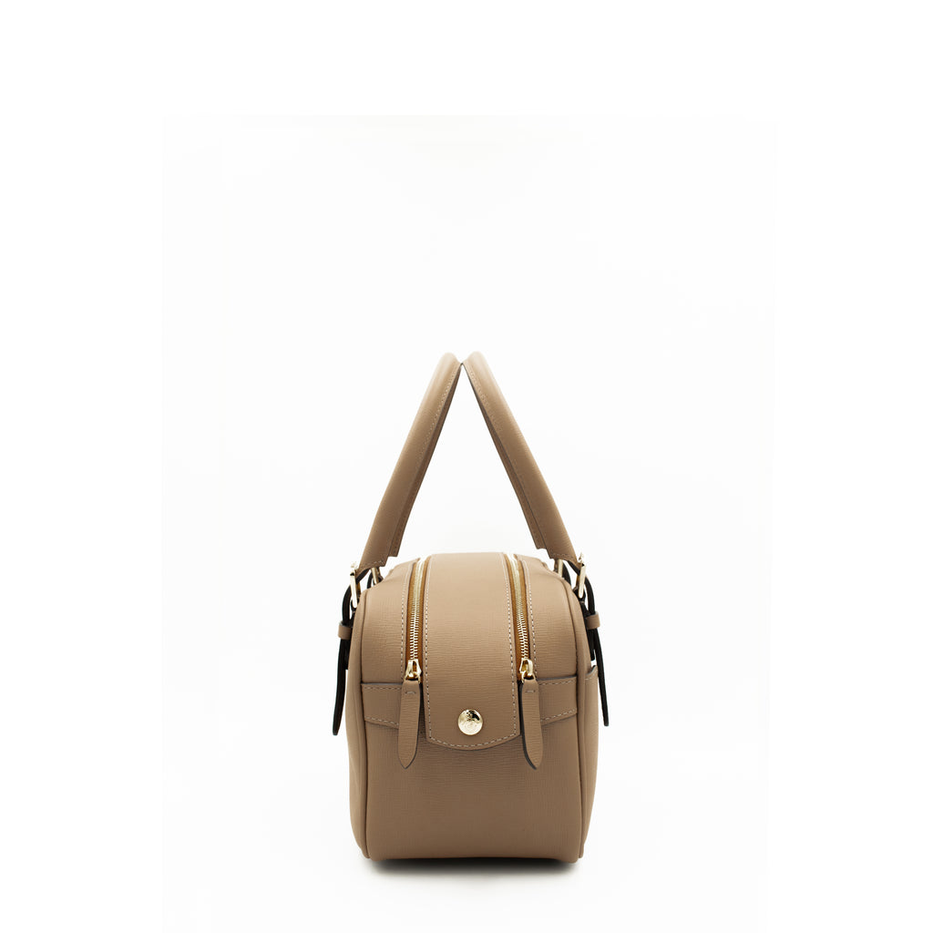 Sac Appoloni en cuir Tempo Marron Glacé