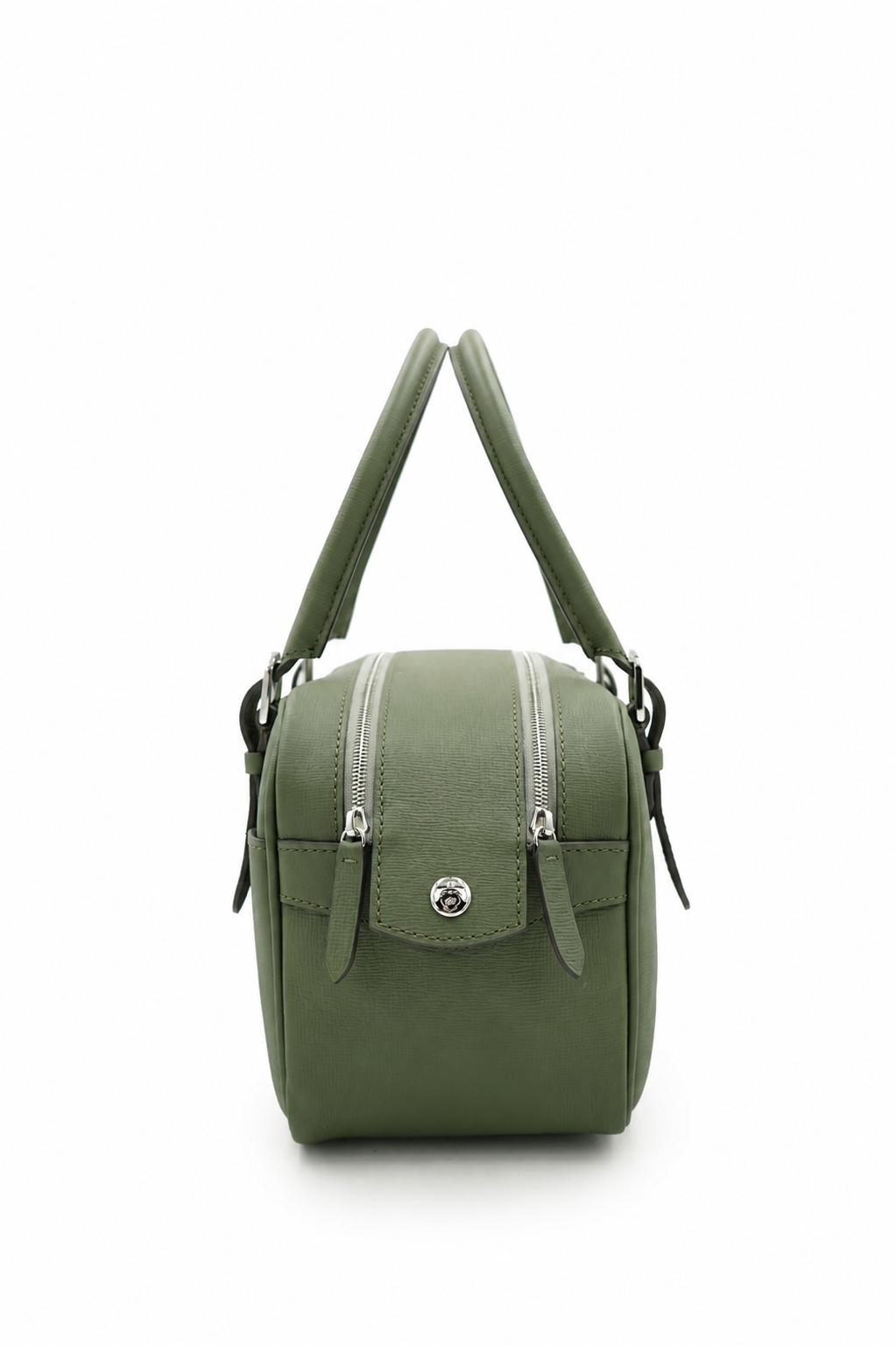 Sac Appoloni en cuir Tempo Kaki