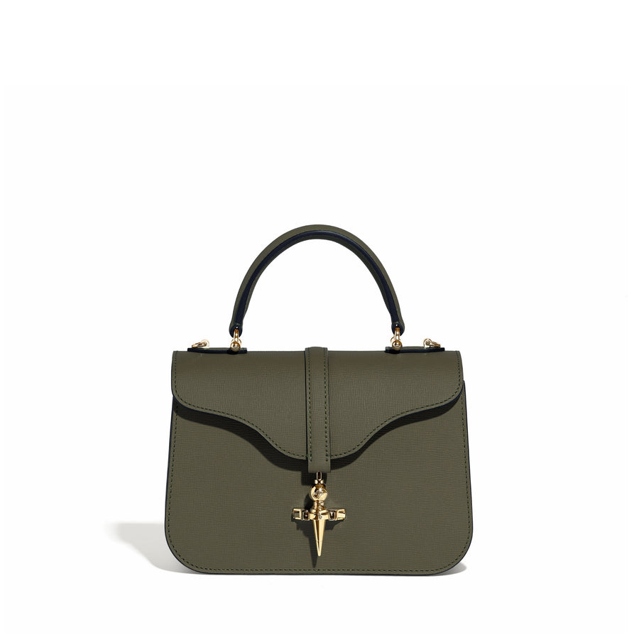 Diane L20 en cuir Tempo Kaki