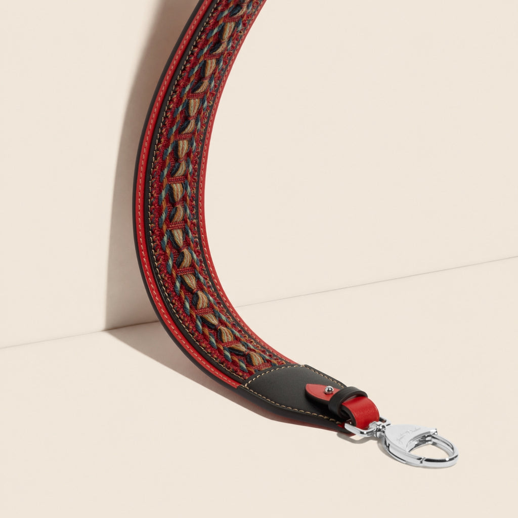 Pénélope Passementerie Strap in Coquelicot Héritage leather - Edition limited to 5 copies