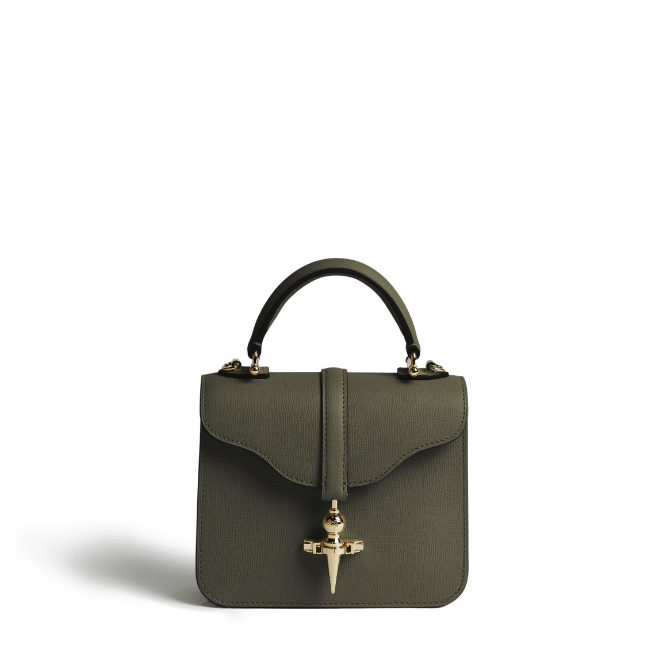 Diane L15 en cuir Tempo Kaki