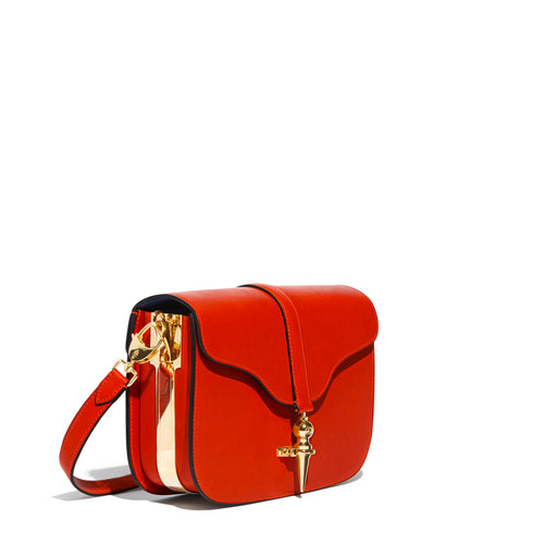 Diane Messenger in Coquelicot Héritage Leather