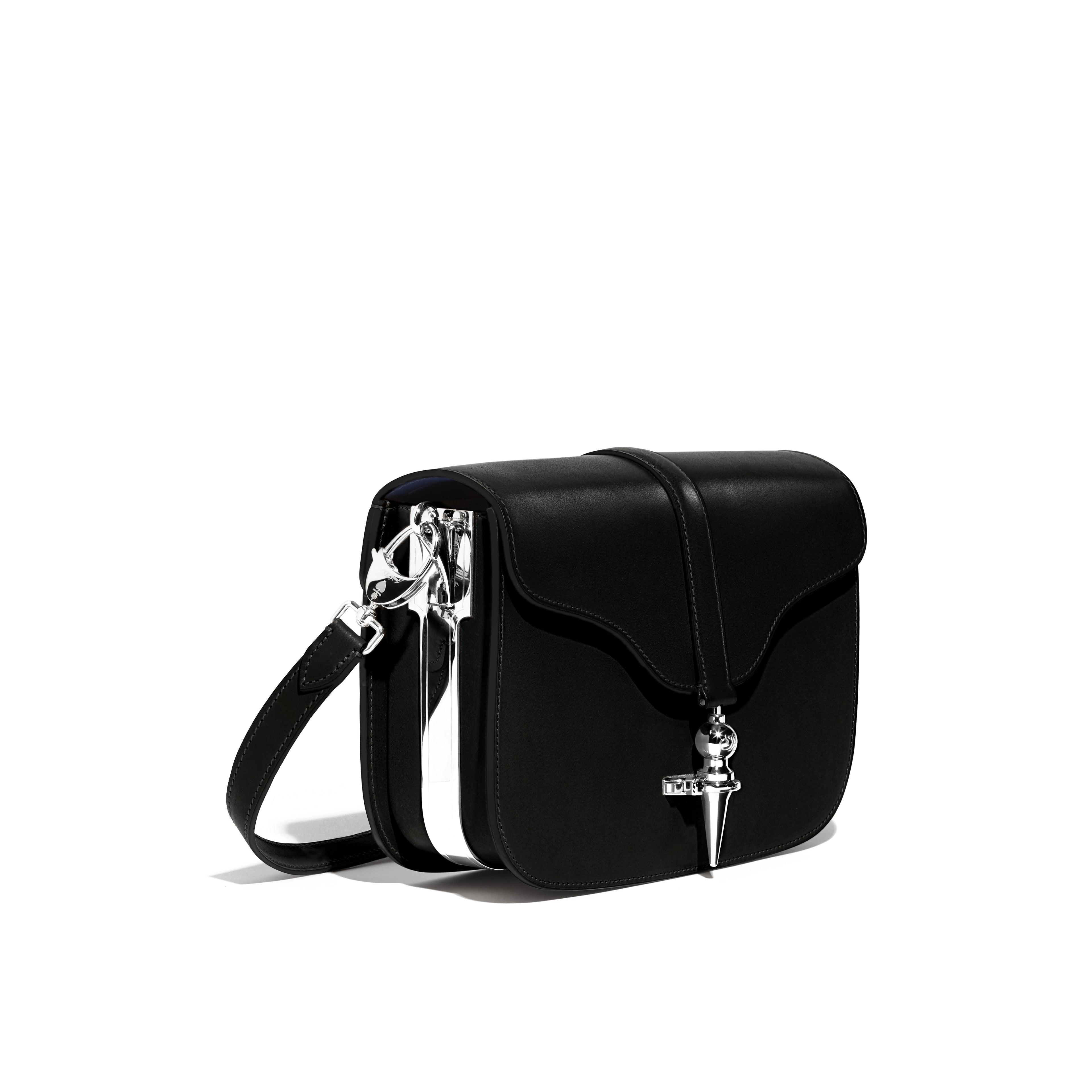 Besace Diane en cuir Héritage Noir