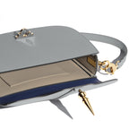 Besace Diane en cuir Tempo Souris
