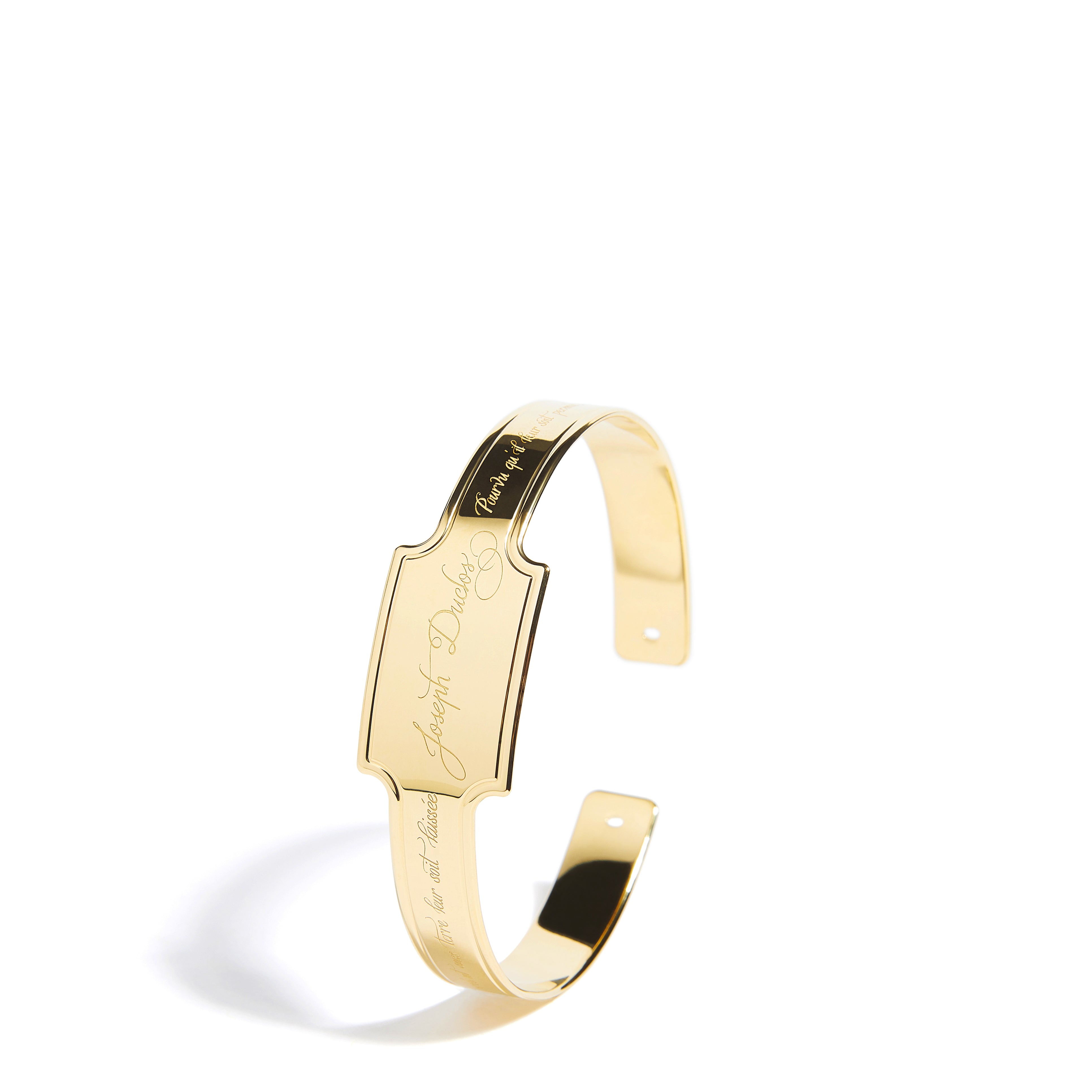 Diane Parure Bracelet in Gold Plated Brass
