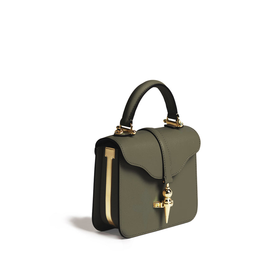 Diane L15 en cuir Tempo Kaki