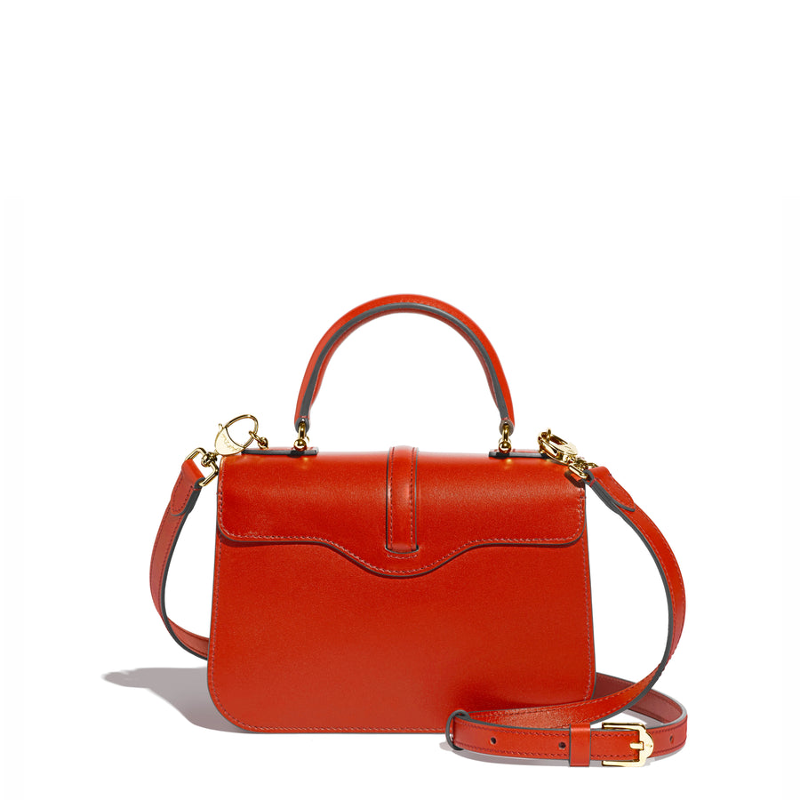 Diane L20 en cuir Harmonie Coquelicot