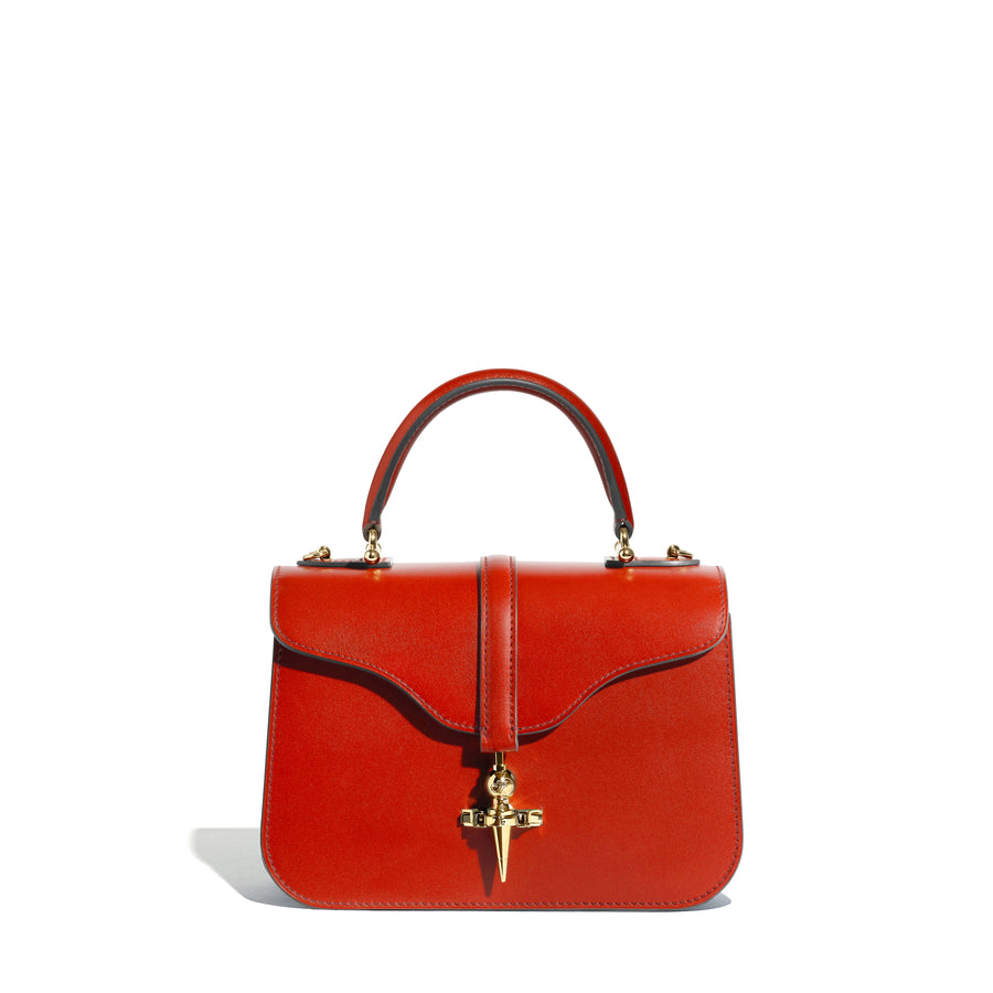 Diane L20 en cuir Harmonie Coquelicot