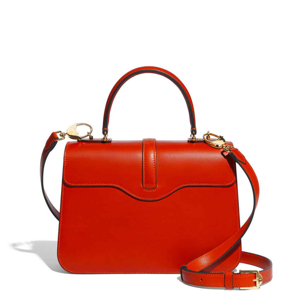 Diane L26 in Coquelicot Héritage leather
