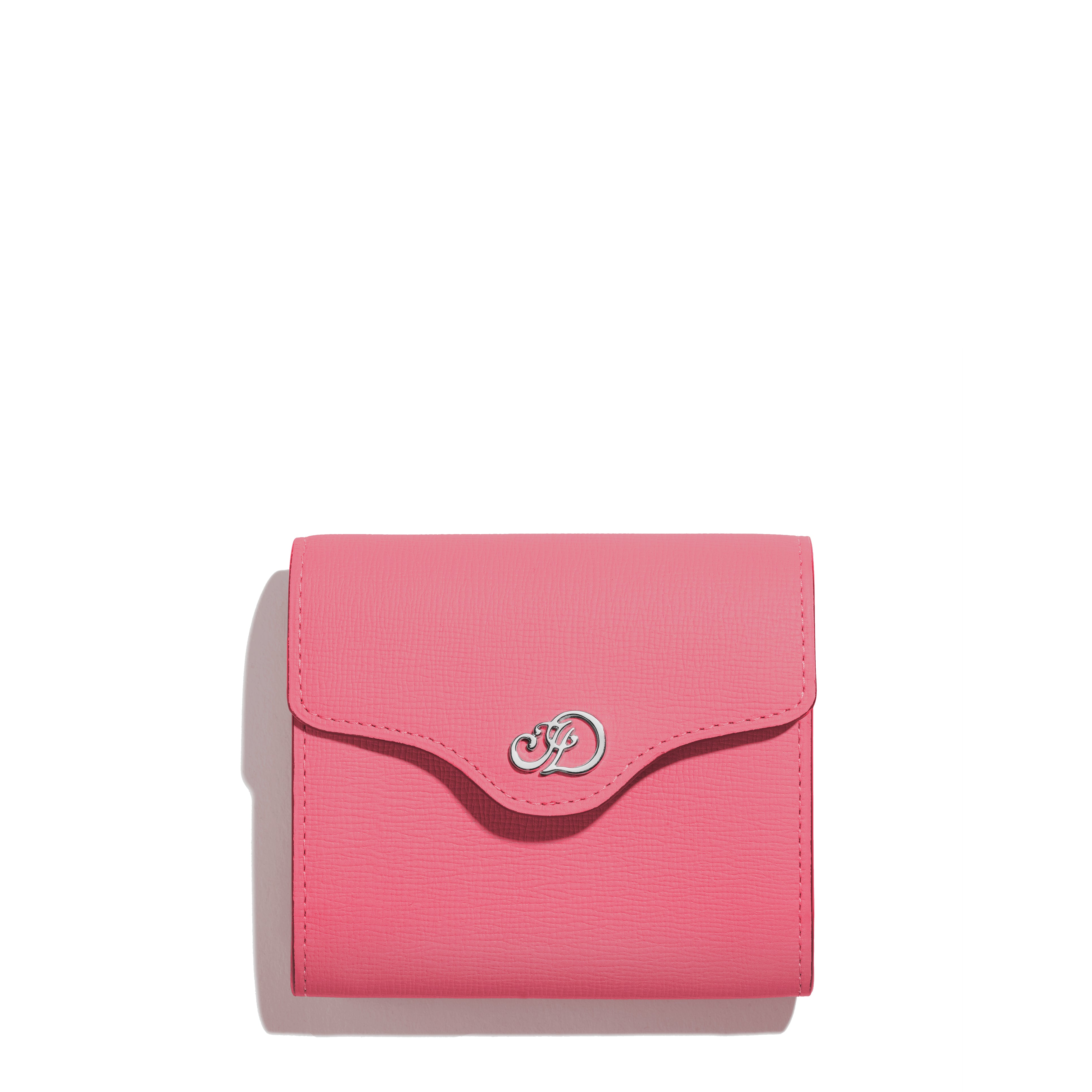 Diane Mini Wallet in Camélia Tempo leather 