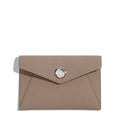 Pochette Fontélie en cuir Concerto Taupe
