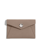 Pochette Fontélie en cuir Concerto Taupe