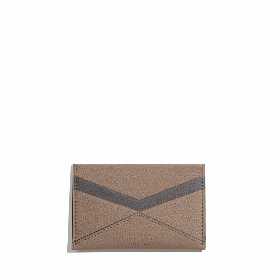 Porte-Cartes Fontélie en cuir Concerto Taupe