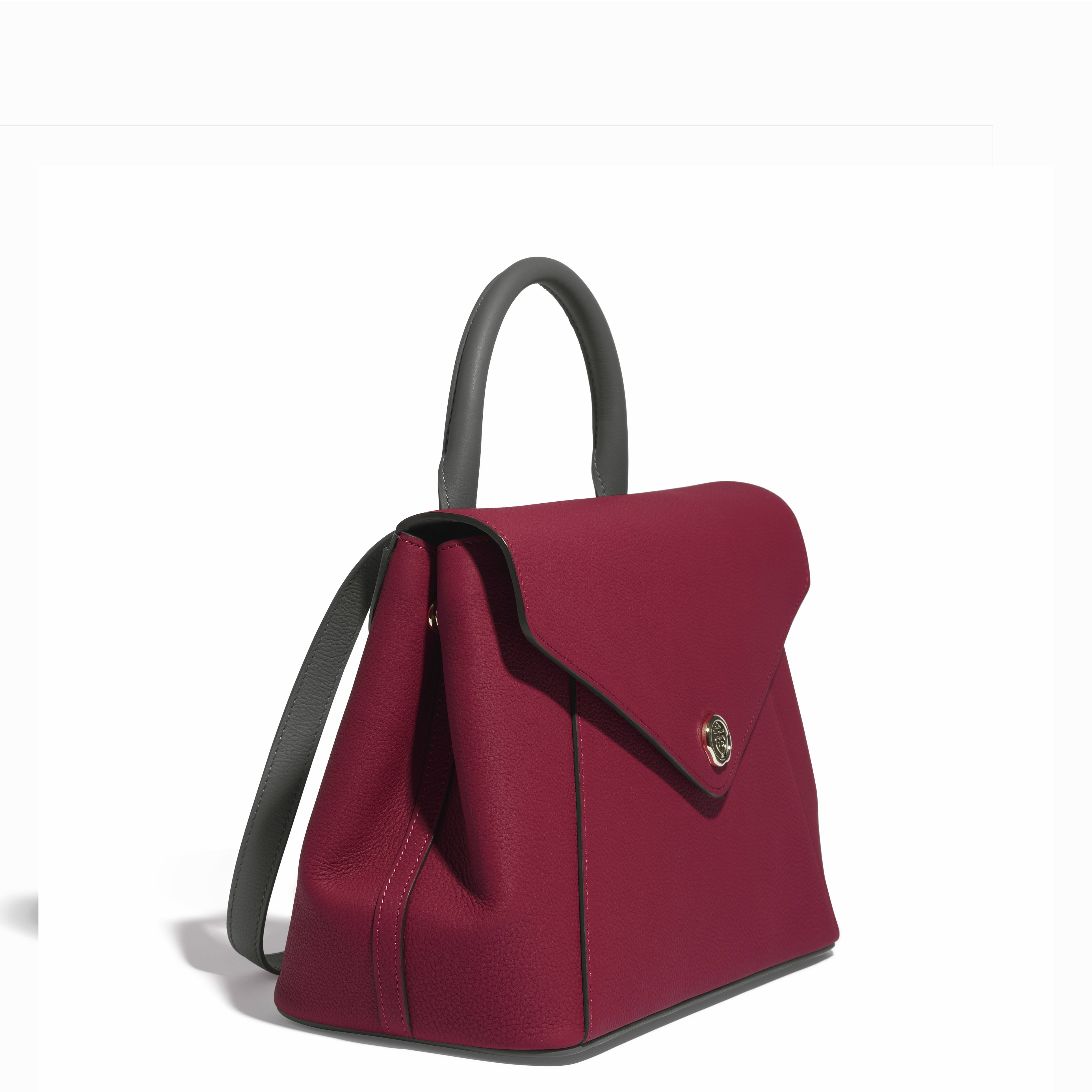 Fontélie Bag in Aubergine Concerto leather 