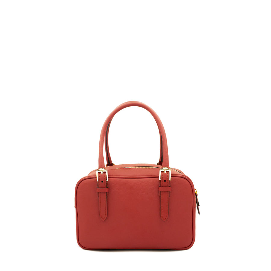 Sac Appoloni en cuir Tempo Bordeaux