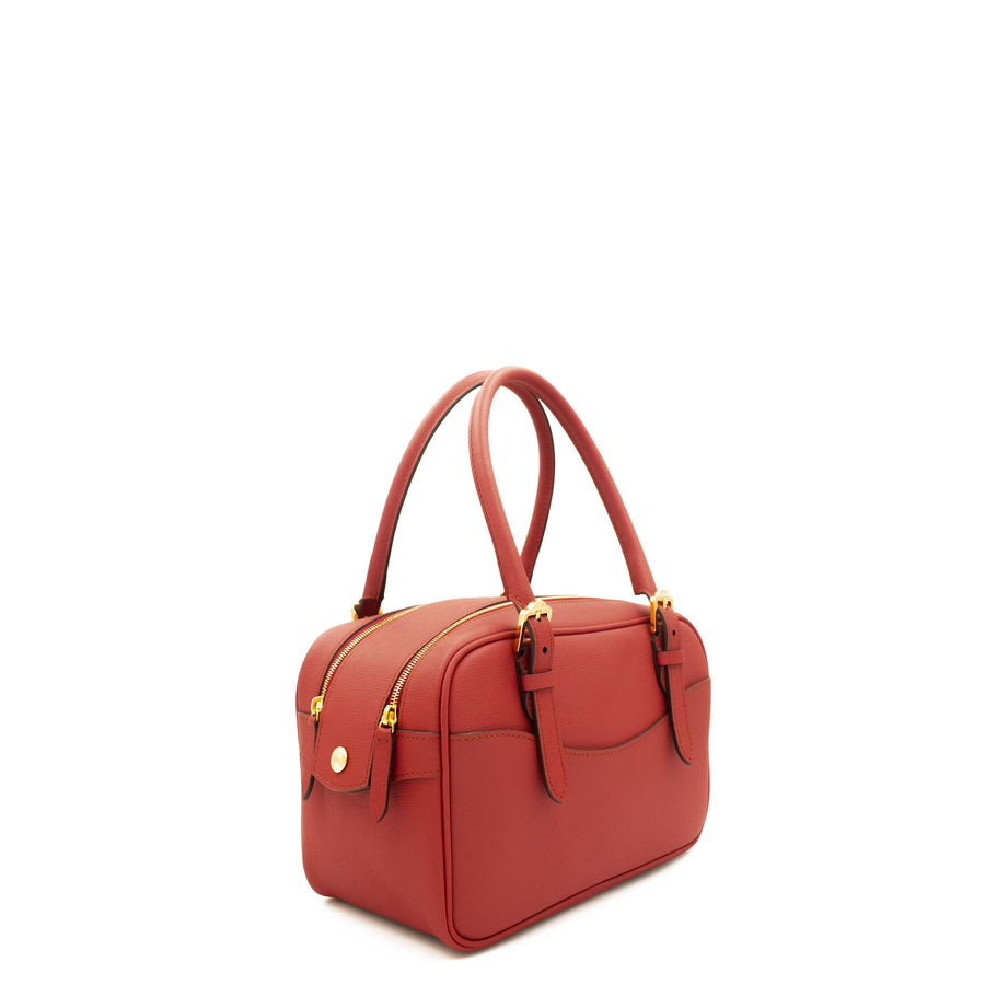 Sac Appoloni en cuir Tempo Bordeaux