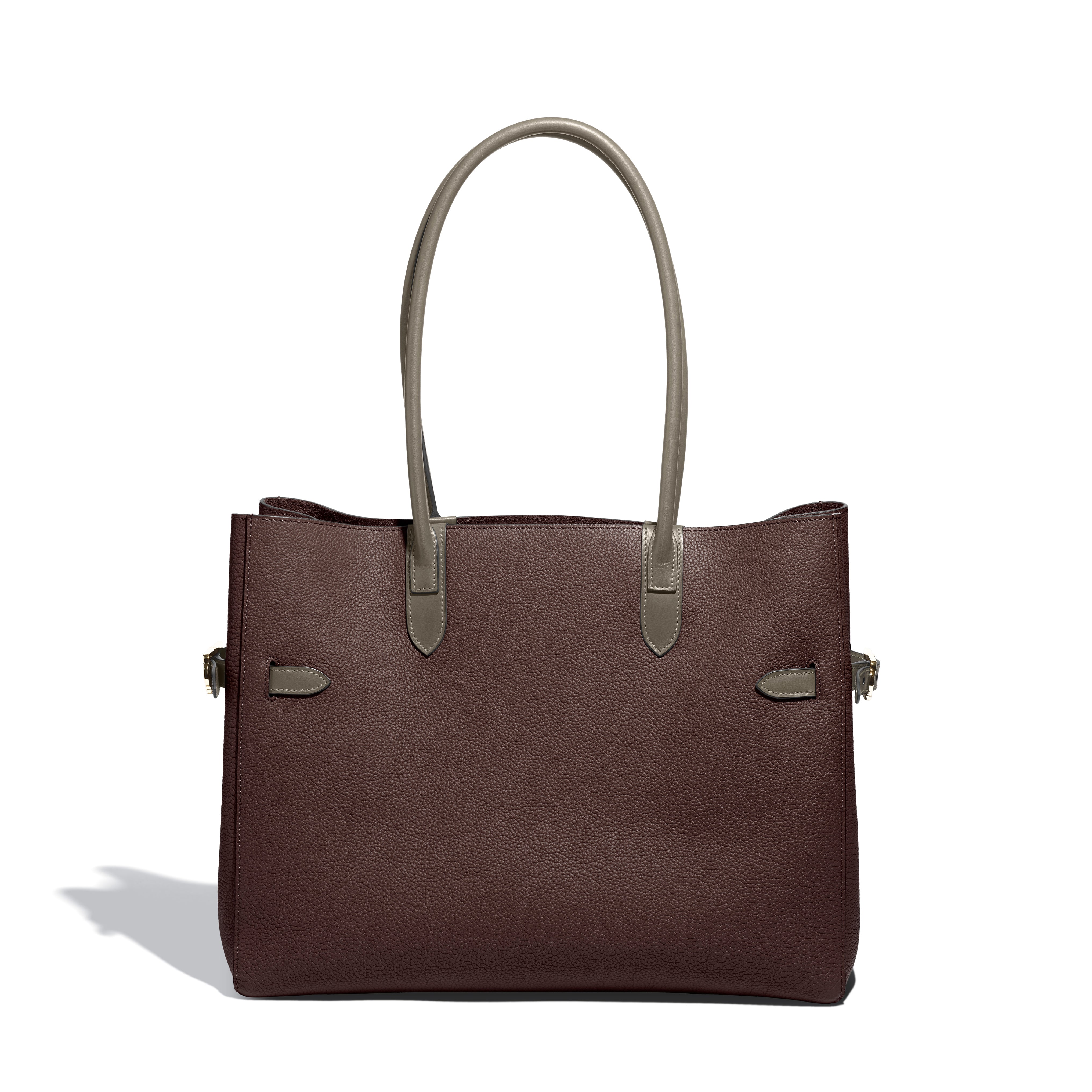 Lectoure Horizontal Tote Lie de Vin Legato leather