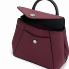 Mini Fontélie en cuir Concerto Aubergine