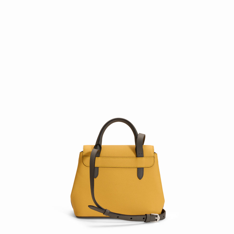 Mini Fontélie en cuir Concerto Jaune