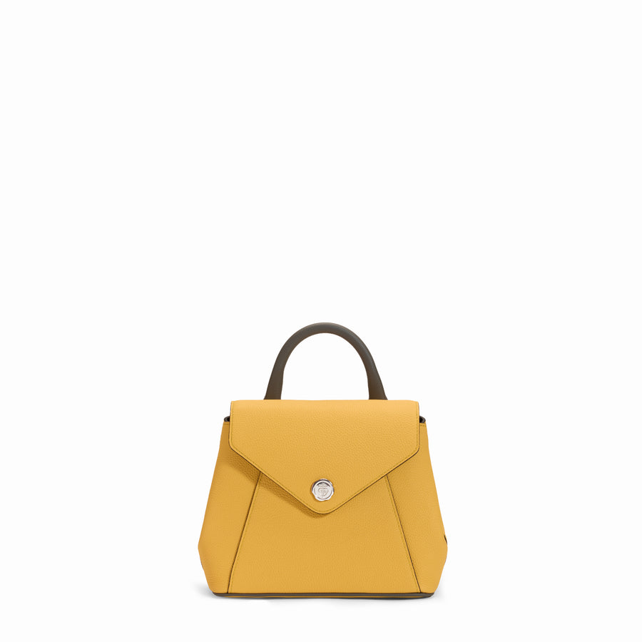 Mini Fontélie en cuir Concerto Jaune