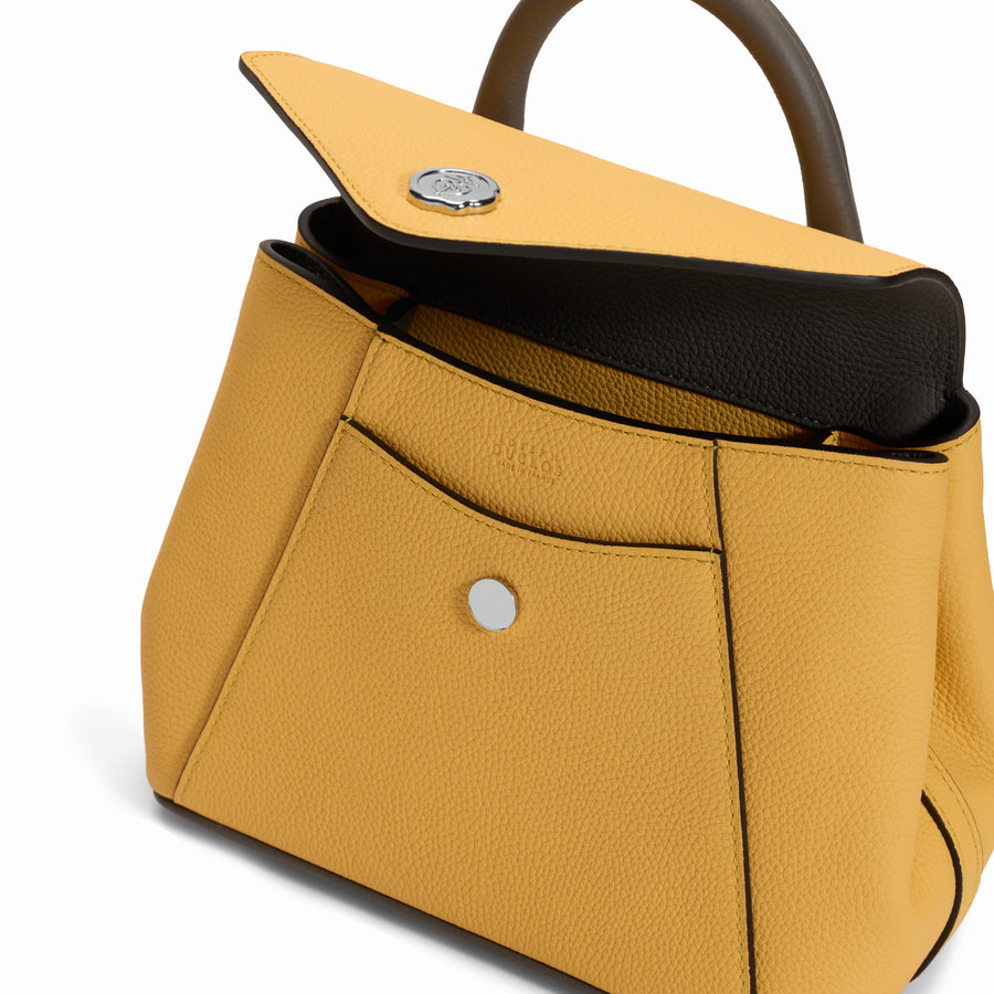 Mini Fontélie en cuir Concerto Jaune