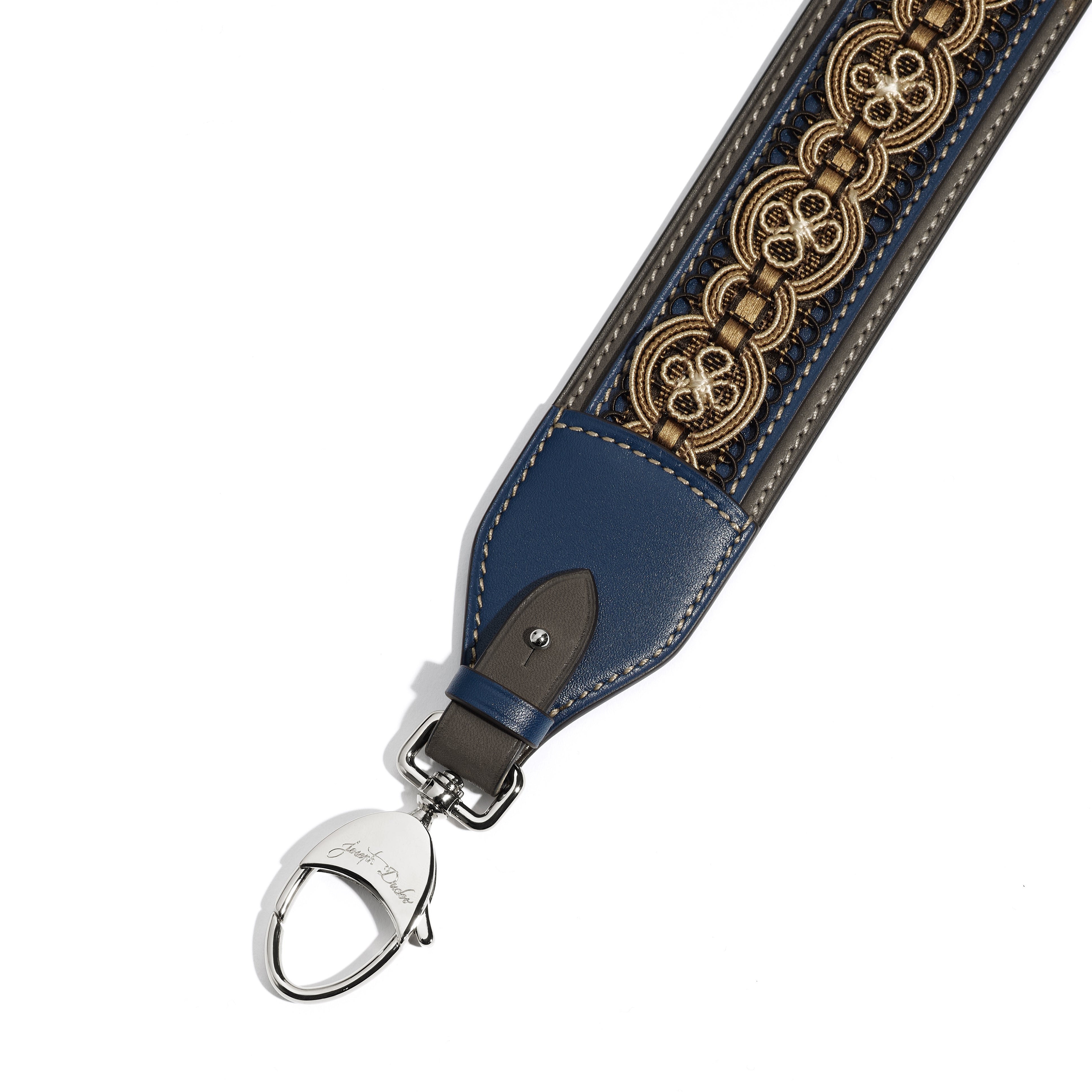 Condillac NO Passementerie Strap in Occitan Héritage leather