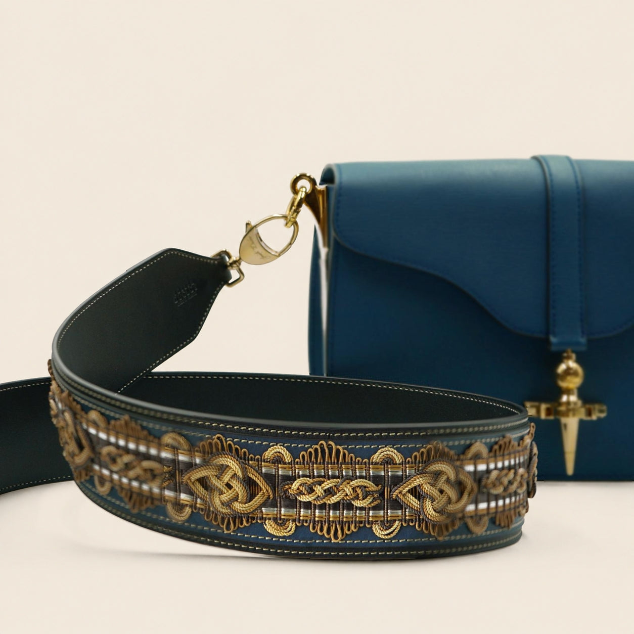 Diderot Passementerie Strap in Occitan Héritage leather - Edition limited to 7 copies