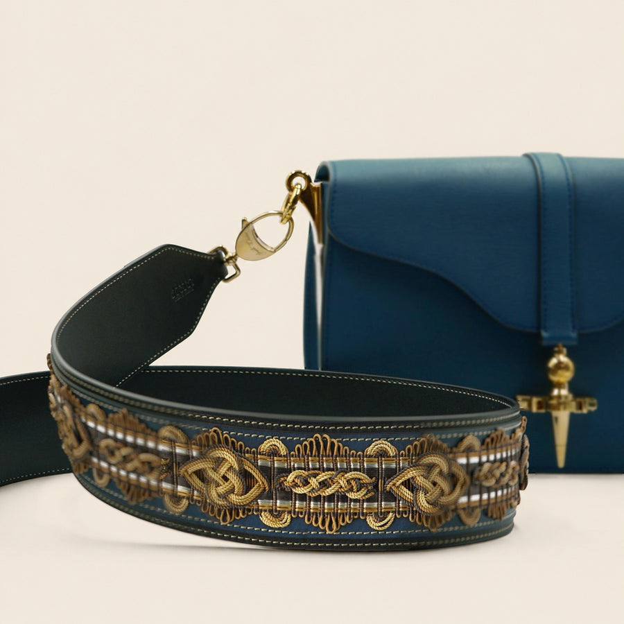 Diderot Passementerie Strap in Occitan Héritage leather - Edition limited to 7 copies