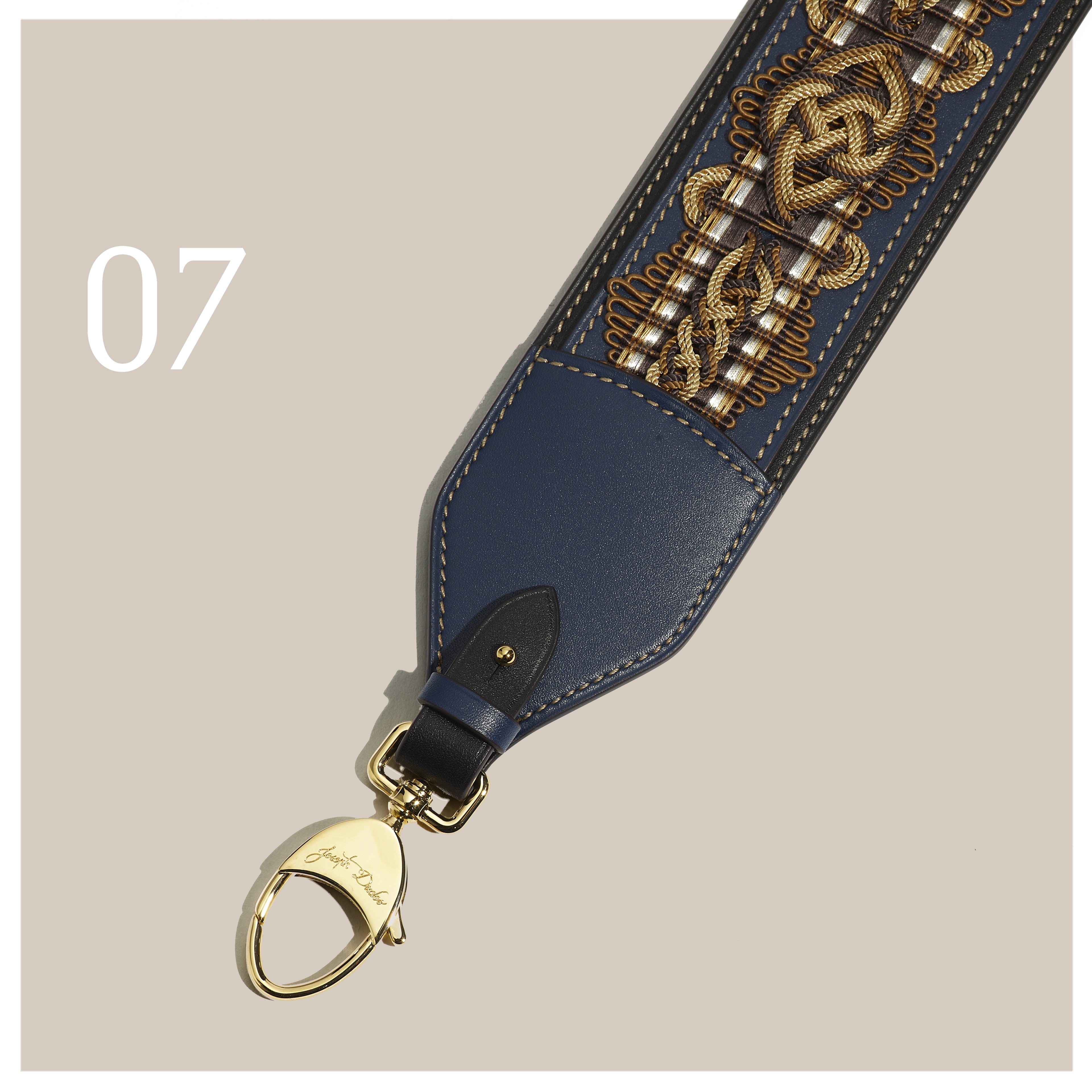 Diderot Passementerie Strap in Occitan Héritage leather - Edition limited to 7 copies