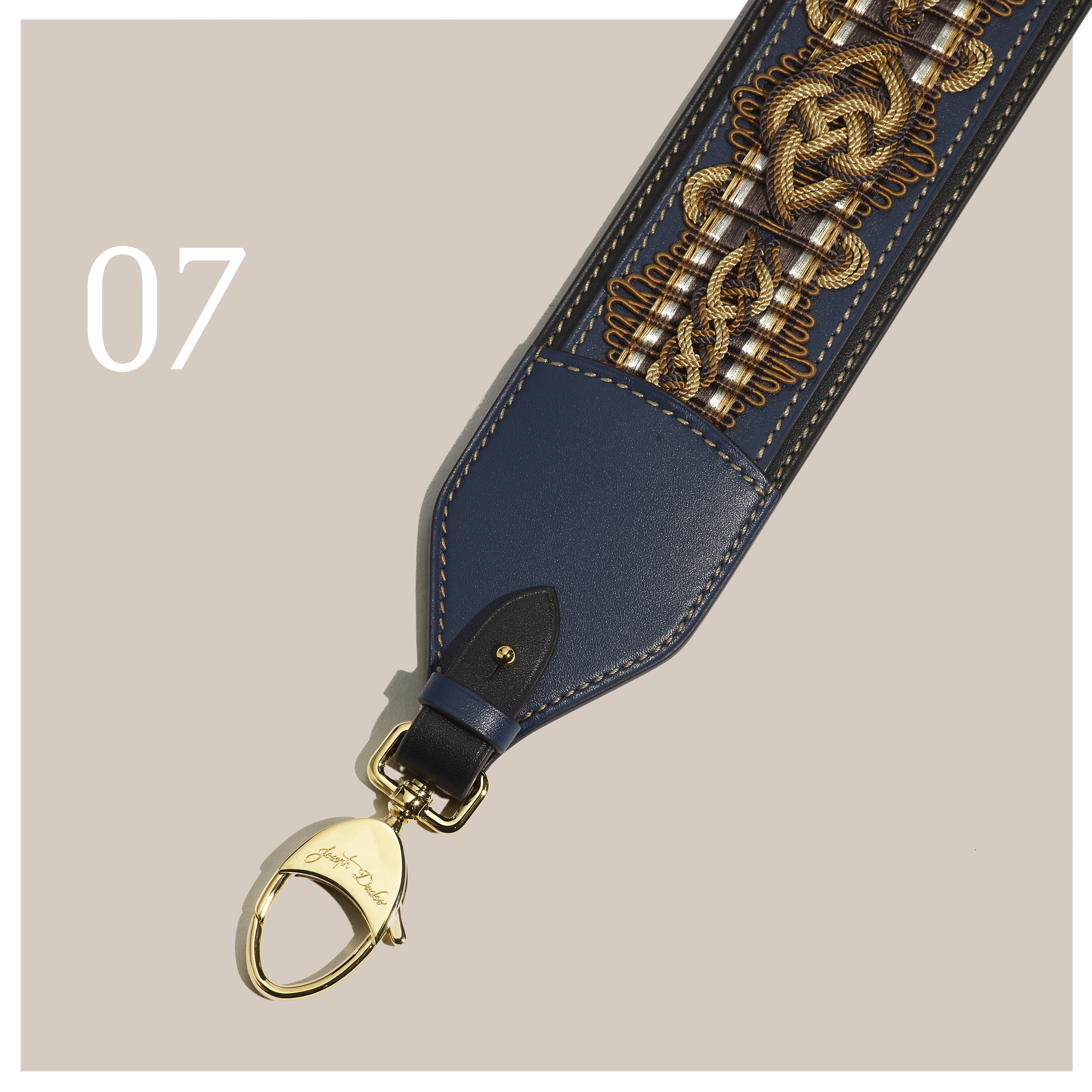 Diderot Passementerie Strap in Occitan Héritage leather - Edition limited to 7 copies
