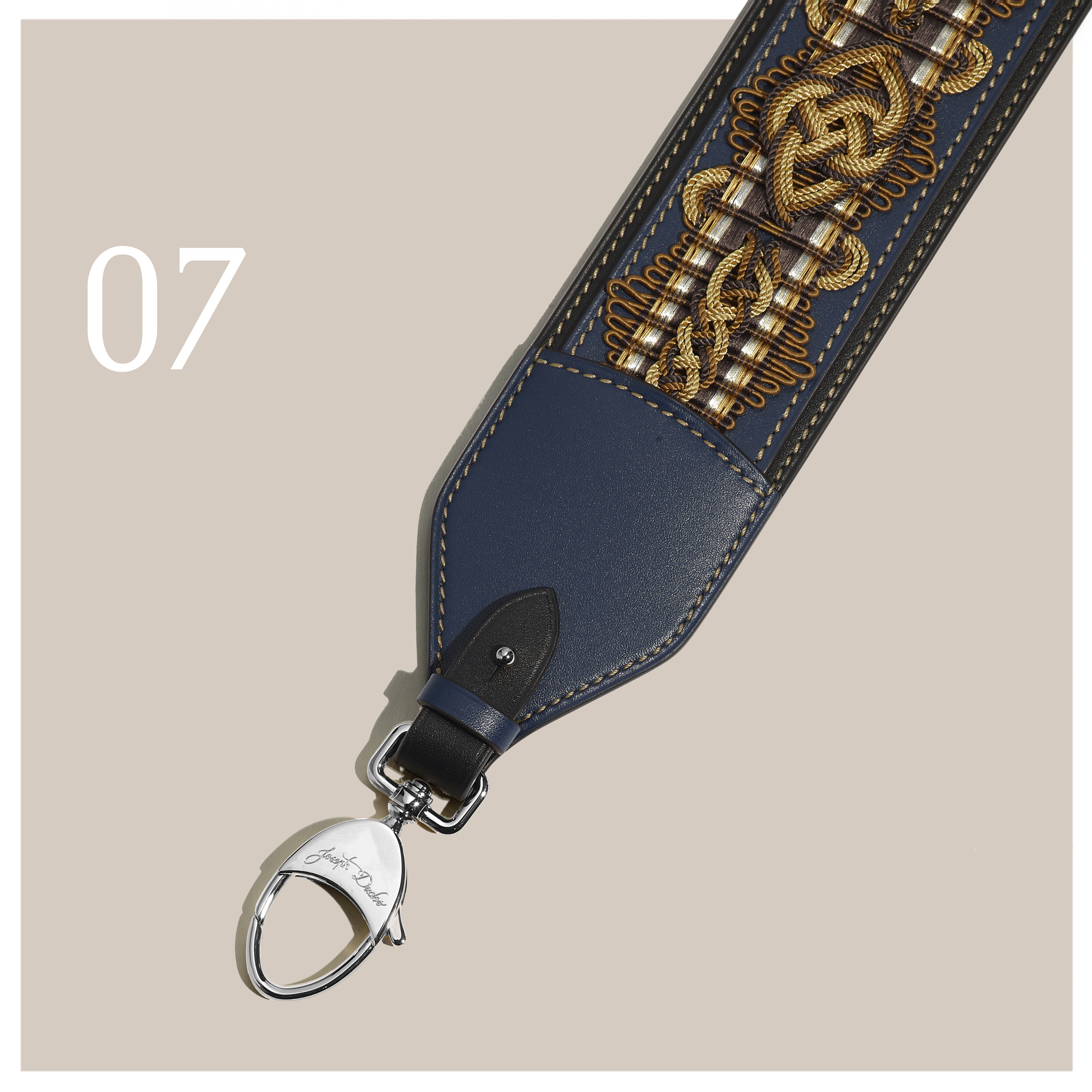 Diderot Passementerie Strap in Occitan Héritage leather - Edition limited to 7 copies