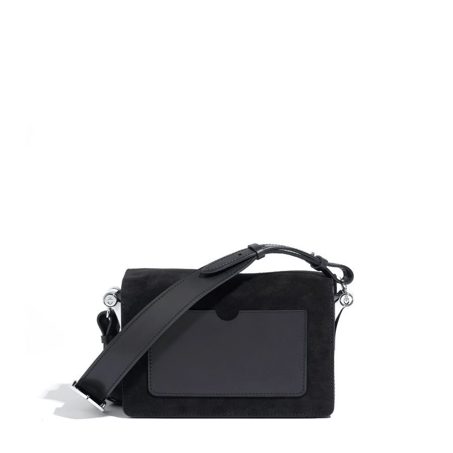 Besace Saint-Clair edition 54 Faubourg en cuir Arpège Noir
