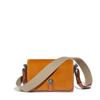 Saint-Clair Messenger in Miel Arpège leather