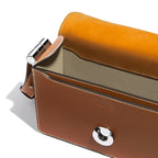 Saint-Clair Messenger in Miel Arpège leather