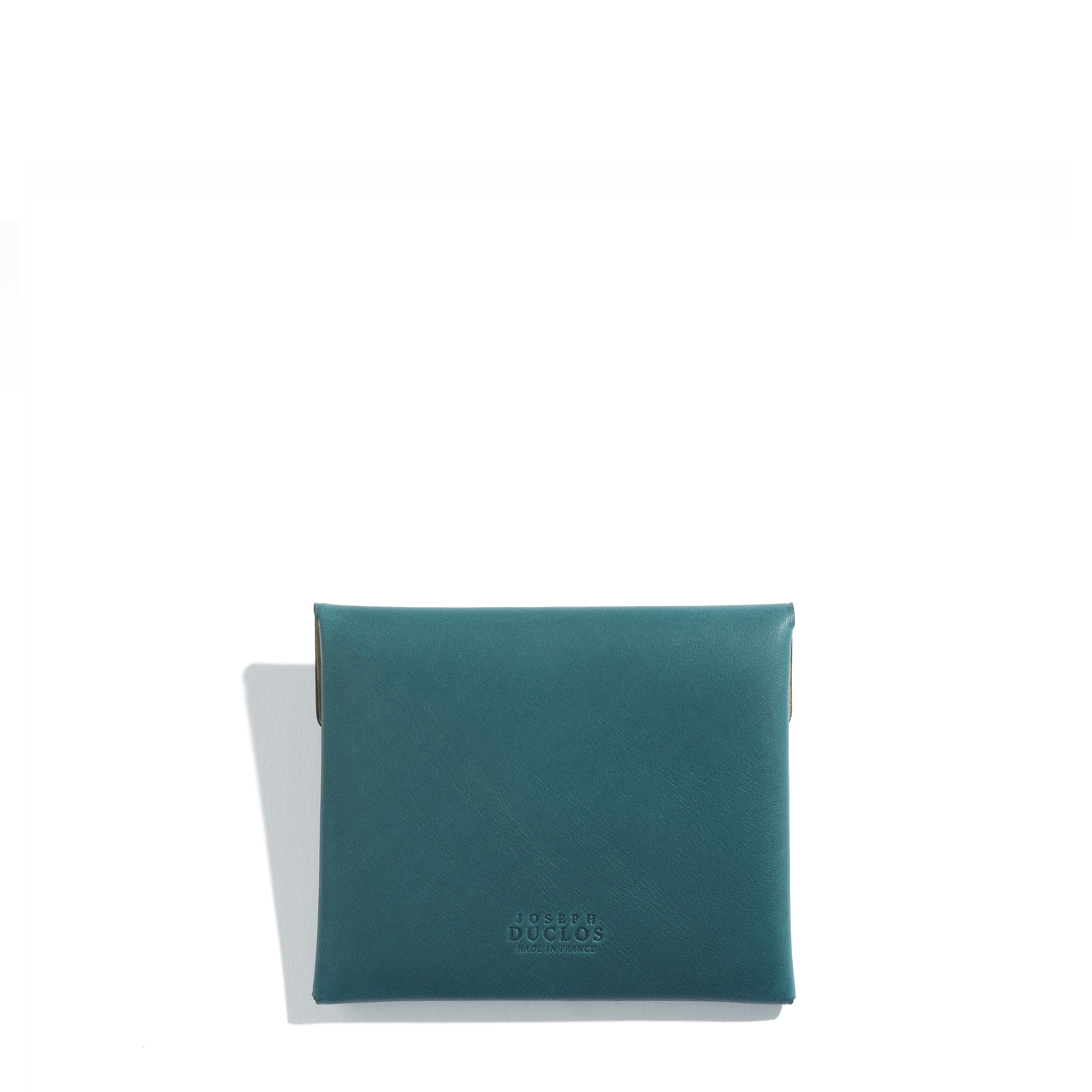 Pochette Saint-Clair Pliage en cuir Héritage Nénuphar