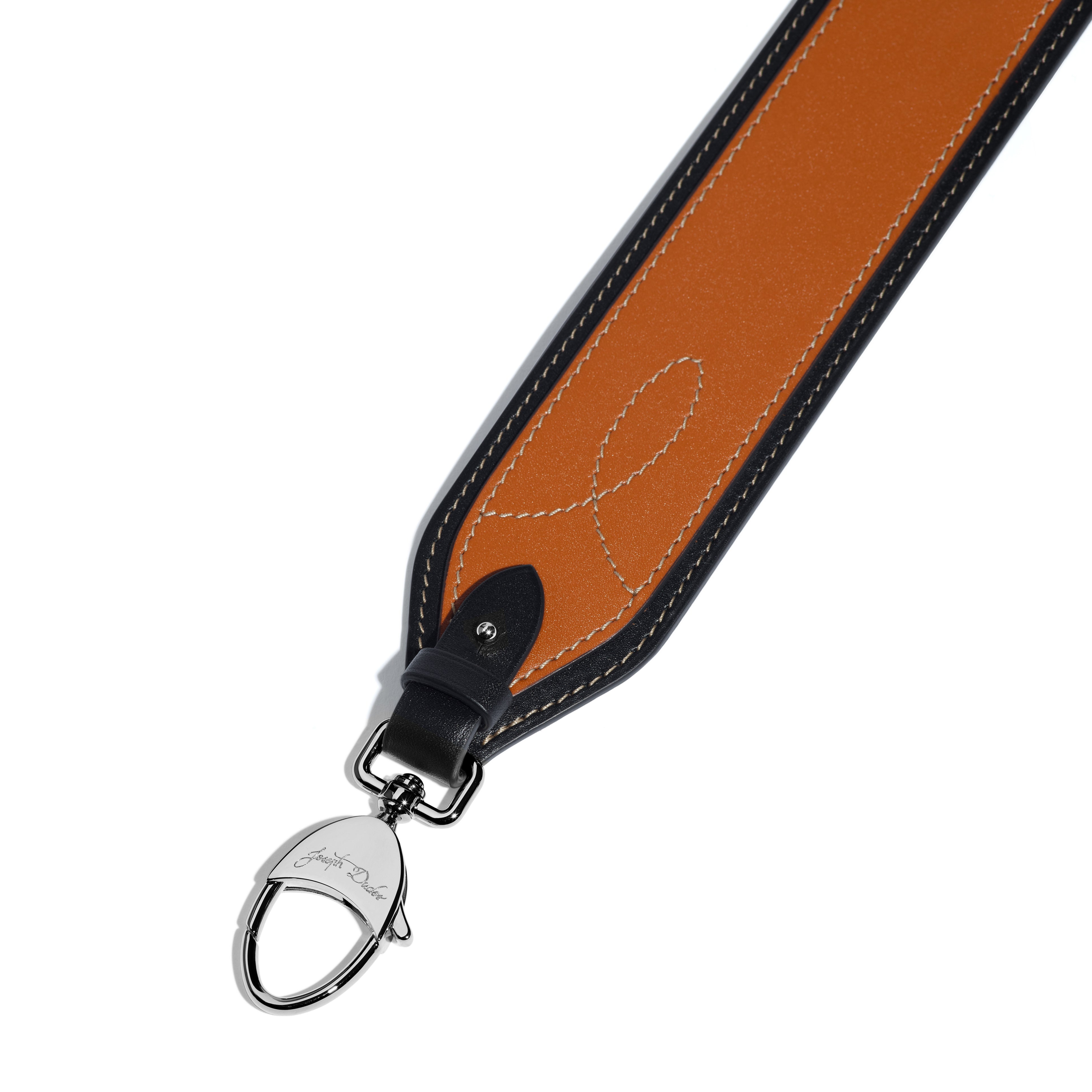 Decorative Stitching Strap in Châtaignier Mezzo leather