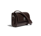 Saint-Clair Mini Clutch in Marronnier Symphonie leather