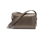 Saint-Clair Mini Clutch in Ardoise Symphonie leather