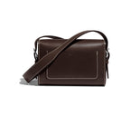 Saint-Clair Mini Clutch in Marronnier Symphonie leather