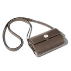 Saint-Clair Mini Clutch in Ardoise Symphonie leather